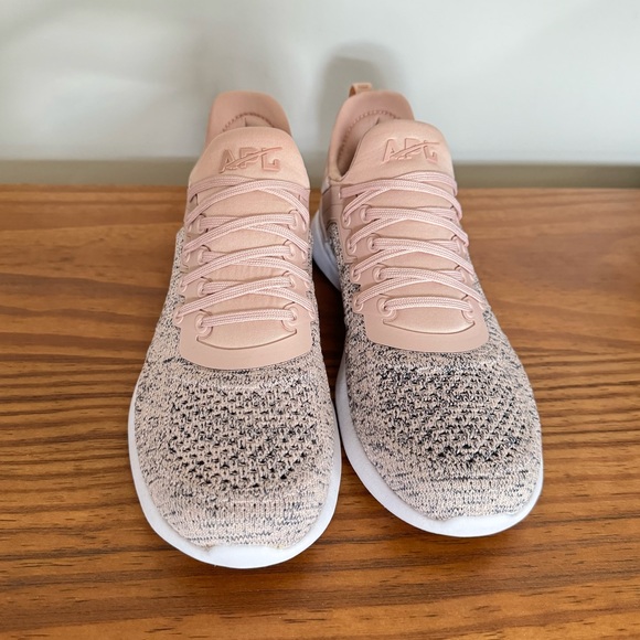 APL TechLoom Tracer Rose Dust Running Sneakers Sz 7.5 - Picture 7 of 15